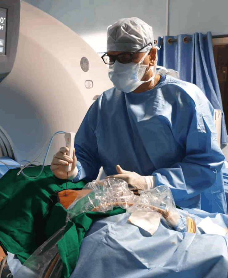 Kidney cancer treatment by microablation - post